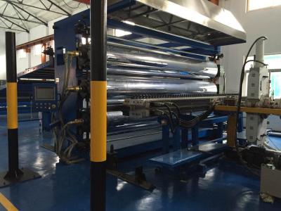 PE PP TPO Single Screw Waterproof Membrane Sheet Extruder Line