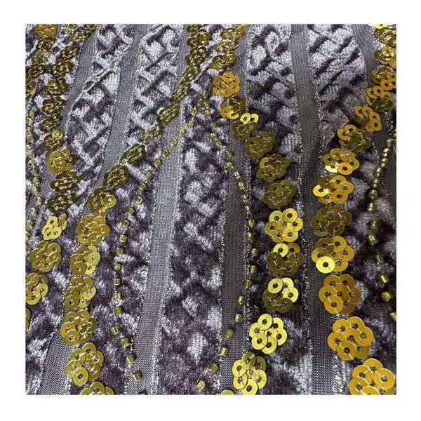 Tulle Flower Net Lace Fabric Embroidery For Dress