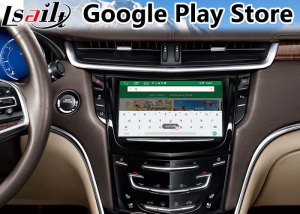 Relação video dos multimédios de Lsailt Android 9,0 para o sistema 2014-2020 da SUGESTÃO de Cadillac XTS com Carplay sem fio