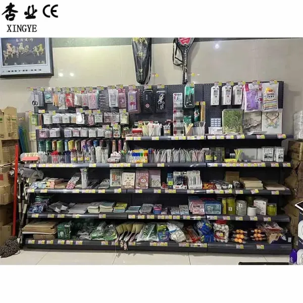 Фабрика Экспозиции Стеллажи Гондола для стендов магазинов Розничная продуктовый магазин Стеллаж настройки Стеллажи супермаркетов Размер/Стеллаж магазина