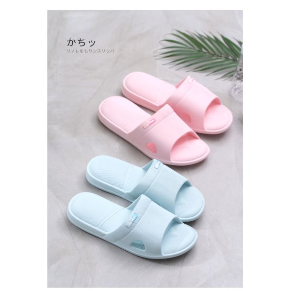Waterproof Mens Slide Slippers , Anti Slip Bathroom Slippers Indoor House Shoes