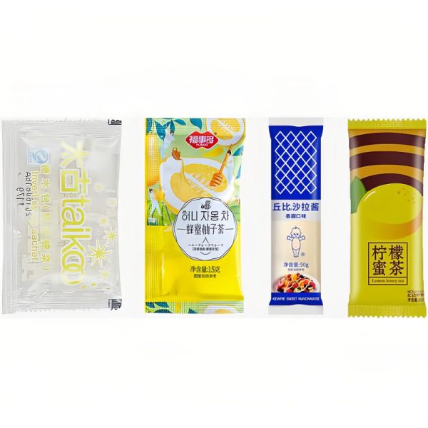 20cm Width Film Paste Packing Machine Automatic Horizontal Packing Machine 450W