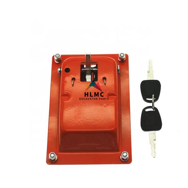 Excavator Parts Side Door Lock Cover 125-00035A 125-00034A Hydraulic Pump Door Lock DH300 370 Doosan Side Cover Lock