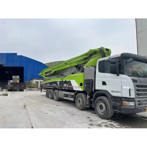 Zlj5336thb47 50m 4 Boom Mercedes Concrete Pump S Valve 45 Meters
