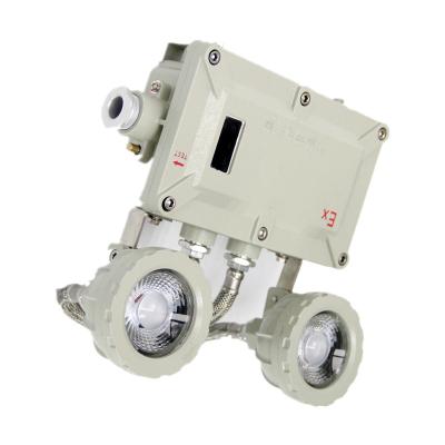 Luz de emergência à prova de chama da cabeça IP65 gêmea automática à prova de explosões