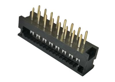 2.54mm 16 funcionamentos masculino da C.A./C.C. do UL 94V de 0 do encabeçamento do conector do Pin IDC tensão 60V