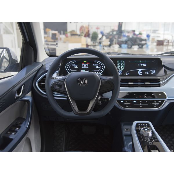 Green Color Mini EV Cars Changan Benben Ev 300KM Max Speed 101 Km/H