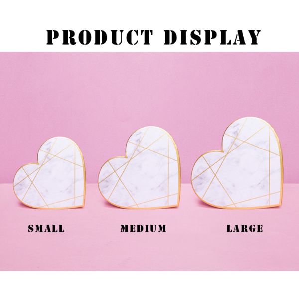 Сердце формирует коробку конфеты дня мраморизуя Валентайн подарочной коробки бумаги картона установило для Подарка Духов дам