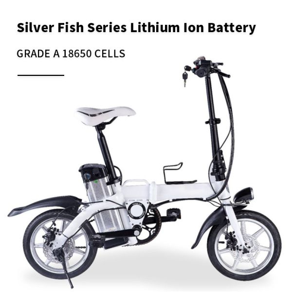 Сливер рыба Литий-ионный аккумулятор для электрического велосипеда 48В 20AH аккумулятор для велосипеда