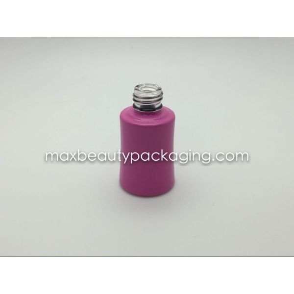 powder coating gel polish bottle double coating different color gel polish bottle nail polish packaging cap and brush