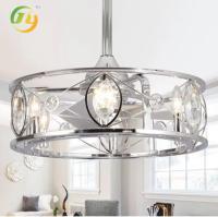 SENKAI Ventiladores de teto LED inteligentes com luzes para sala de estar decoração de quarto