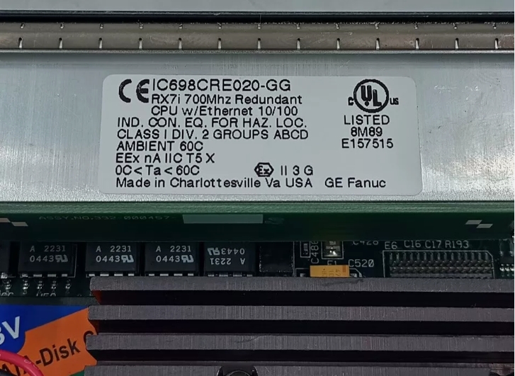 IC698CRE020 GE Redundancy CPU (Специальный процессор)