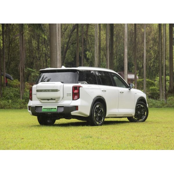 Conducción izquierda Trumpchi ES9 SUV híbrido de seis asientos con techo solar panorámico y chip de motor de automóvil inteligente 8155