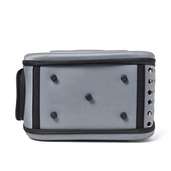 Breathable Pet Carrier Handbag Ventilated With Safety Buckle Zippers / Strap