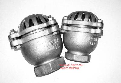 JIS 5K Stainless Steel Inline Foot Valve CF8 / CF8M with Thread End