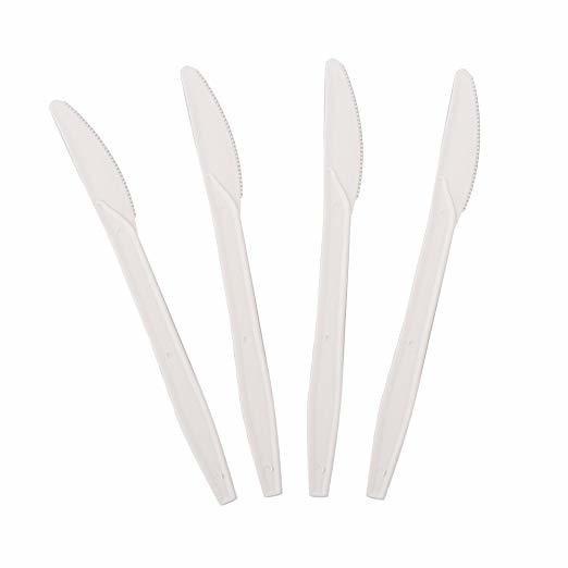 PLA cornstarch buffets for events eco friendly compostable biodegradable cutlery set