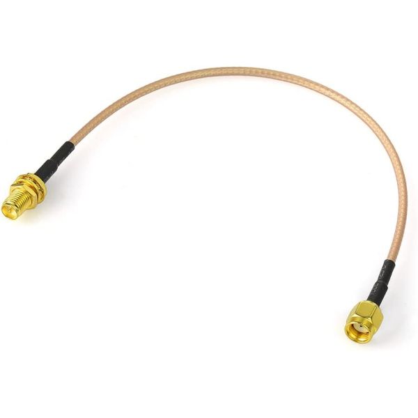 Copper WiFi Radio Frequency Antennas Extension Cable RP-SMA Male To Female
