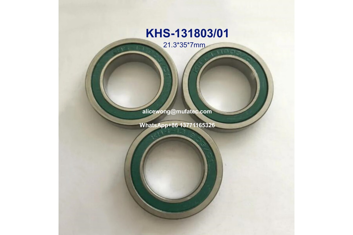 KHS-131803/01 специальные шаровые подшипники для воздушного компрессора / формовочной машины / пищевой машины 21.3*35*7 мм