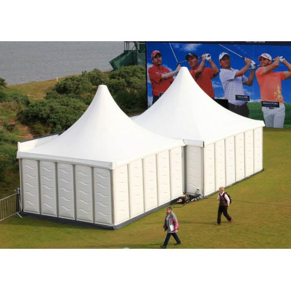 Outdoor Waterproof Pagoda Gazebo Tent With Aluminum Alloy Frame
