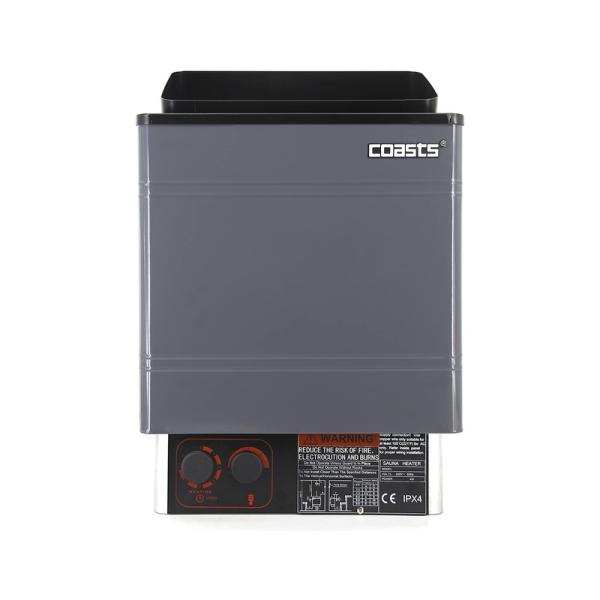 Modern Sauna Heater 6kW 240V SCAM 3 Digital Controller Galvanized Sheet Shell For Spa Sauna Steam Bath