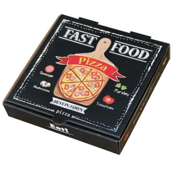 Emballage alimentaire Carton de 14 pouces Boîtes de pizza Emballage individuel Mat lamination