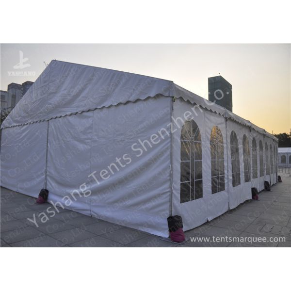 Outside UV Resistant White Fabric Golf Sport Aluminum Event Tents High Performance