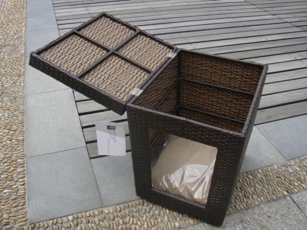 Outdoor Garden Wicker Pet Bed Comfortable Pet House For Dog / Cat