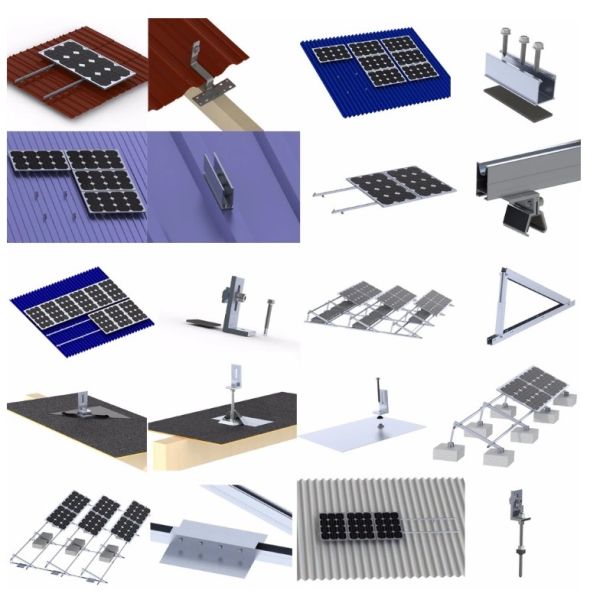 Не системы класть на полку проникания горизонтальные Ballasted солнечные