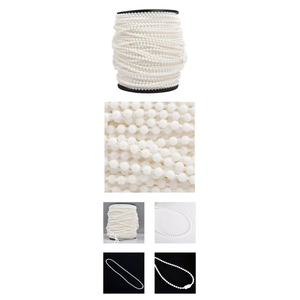 Прочная ручная цепь шарика компонентов 4.5mm ролика слепая пластиковая