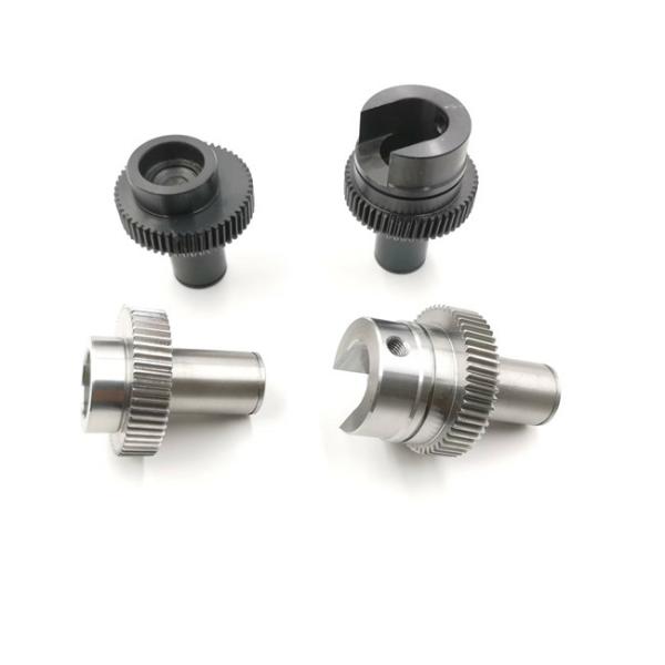 Material de aço Sm102 Cabeça de engrenagem Fuso 56x65mm Cabeça de eixo Rolamento de deslocamento