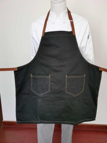 OEM Hotel Cooking Chef Work Apron Custom Restaurant Kitchen Cooking Apron