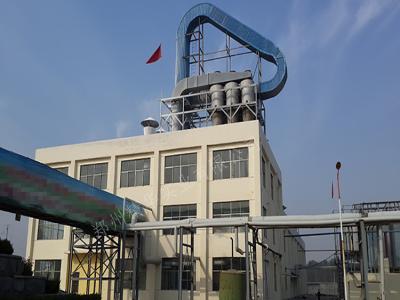 Amido de milho de trabalho contínuo que faz a secador do fluxo de ar da máquina o tempo de serviço longo