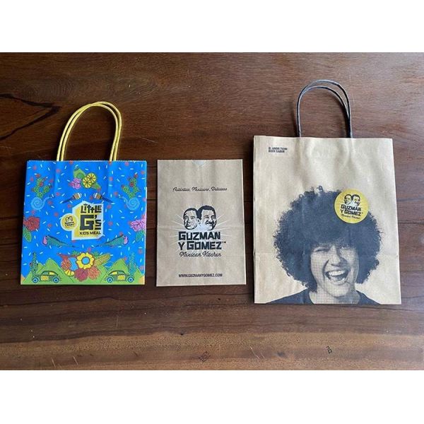Eco Friendly Carrier White Black Kraft Paper Shopping Bags With Logo