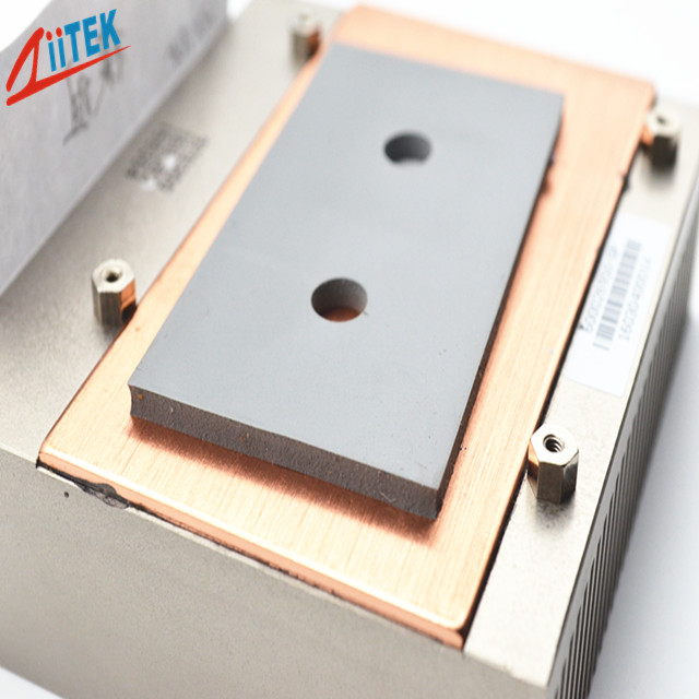 Пусковая площадка 5.0W/MK силикона ламп Lit ТВ СИД/СИД термальная проводная, серый цвет нагревает тонуть резиновый лист -50 к 200℃ 40 берег 00