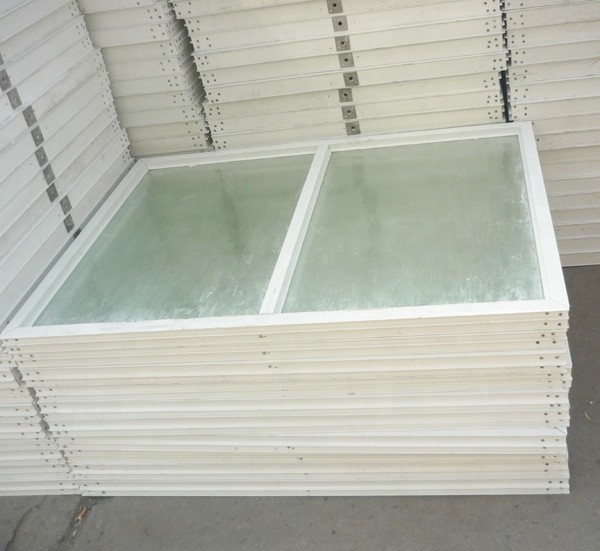 High Temperature Resistant VERTICAL GRP FRP Window Blind for Industrial Applications