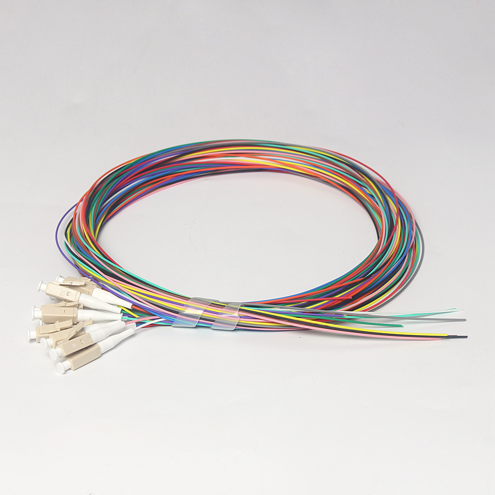 PVC ST MM OM3 OM4 LSZH отрезка провода FC SC LC ядра оптического волокна OM2 OM3 12