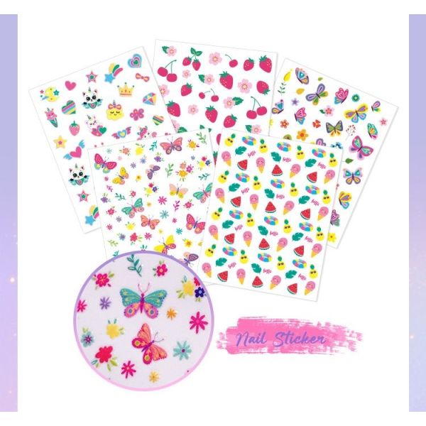 Fashion Toys Girl Kids Nail Kit With Nail Dryer And Nail Polish Eco Friendly
