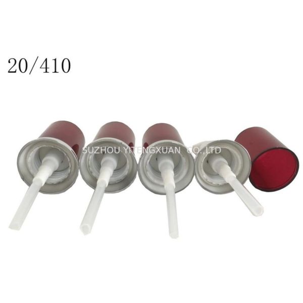 18mm 20mm 24mm Plastic silver coating skin care face lotion pump luxury white cream thick lotion cosmetic packaging pump