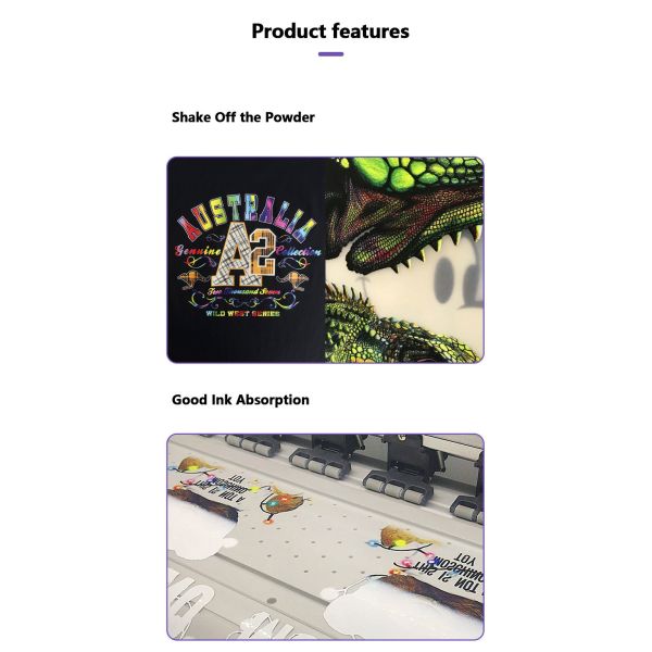 Single Sided PET DTF Transfer Film For Epson DTF Printer 60cm