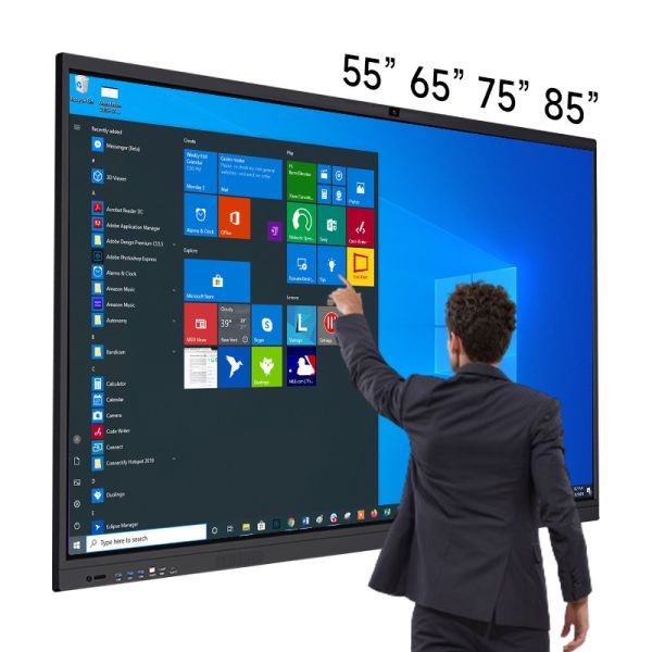Whale Screens Smart Interactive Whiteboard 86 Inch Interactive Panel Digital Board for Classroom Interactive Whiteboard