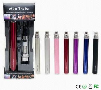 Bilstar Cigarette EGO Twist with Blister Pack CE4/CE4 V3 Clearomizer and EGO C Twist