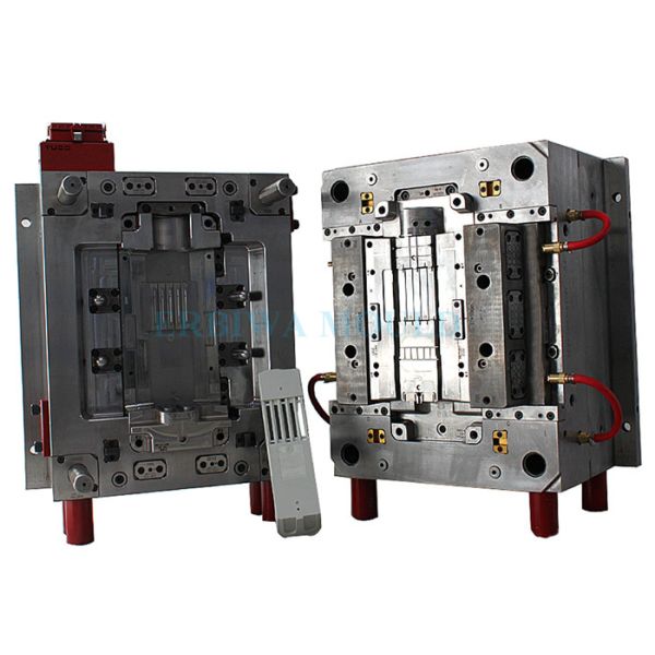 Peças plásticas da modelação por injeção da tampa ambiental branca do molde do aparelho eletrodoméstico