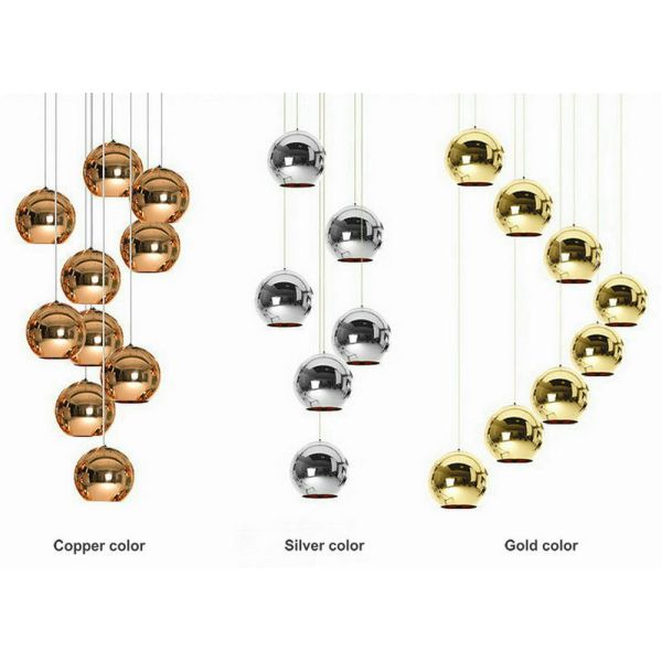 Wholesale Decorative Modern Art Hanging Glass Dining Room Pendant Chandelier Lighting Fixture for High Ceiling