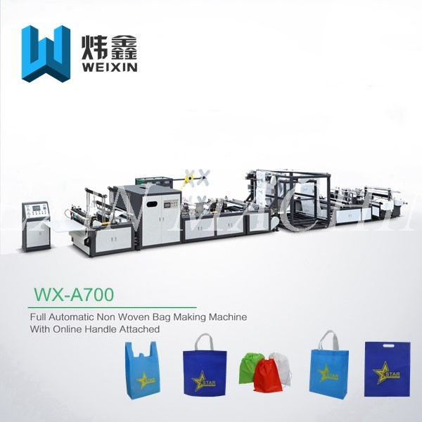 Ultrasonic Sealing Non Woven Bag Making Machine For Polypropylene Bags