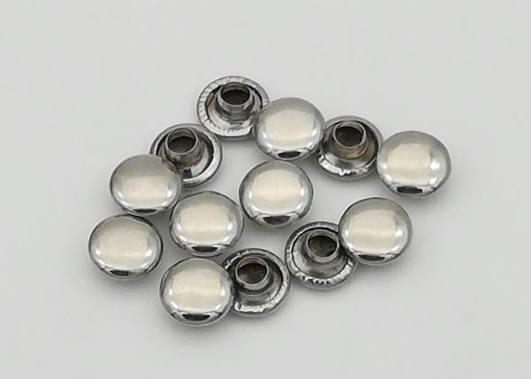 Copper / Iron Mushroom Metal Eyelets For Shoes Clothes Bag Leather Craft