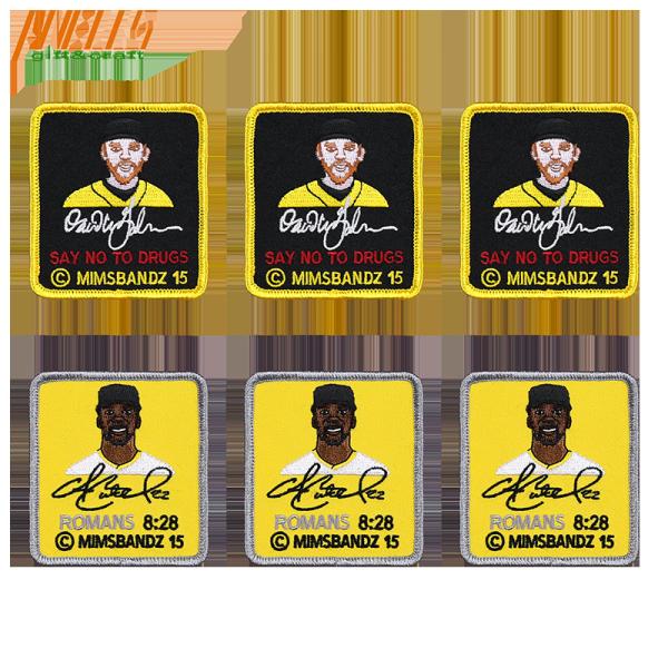 Custom Embroidery Patches Iron On and Customized for Your Customer Requirements