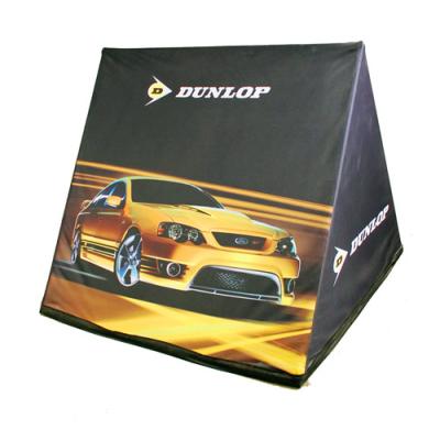 Portable Outdoor Banner Stands Aluminium Frame Material Digital Printed Cover