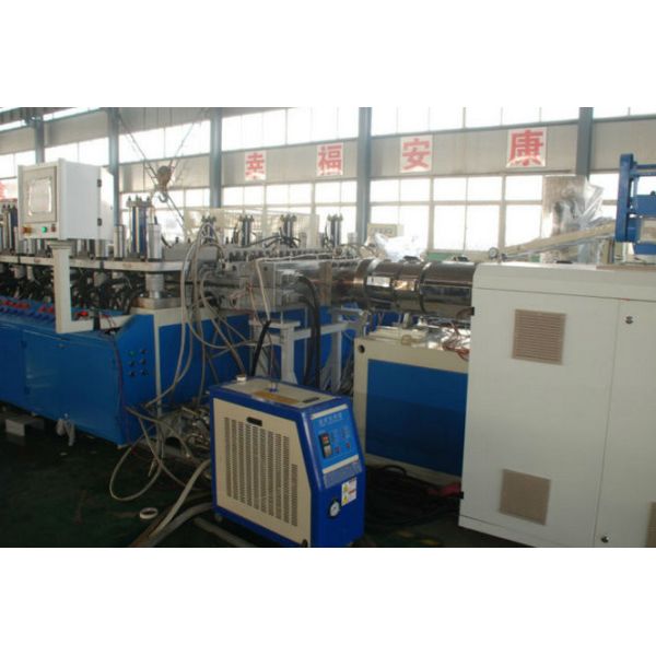 PVC Foam Board Machine , Automatic Double Conical Screw Extruder