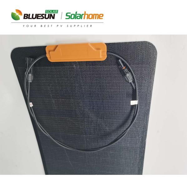 160W 170W 180W Black Reinforced Semi-Flexible Solar Panel 160W Shingled Solar Panel Price