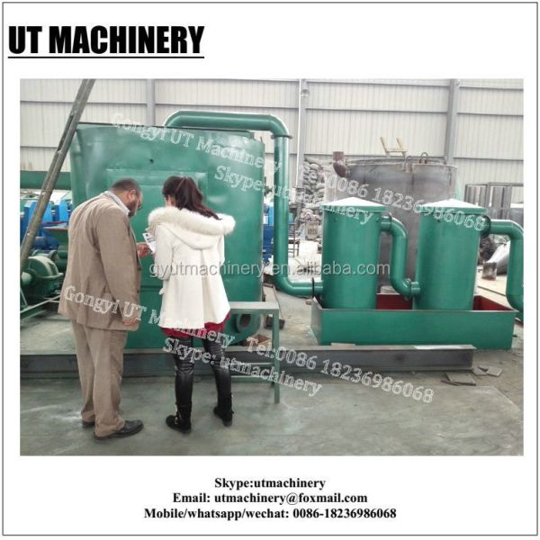 Постоянно работающая печь для карбонизации рисовых коконов с временем карбонизации 6-8 часов